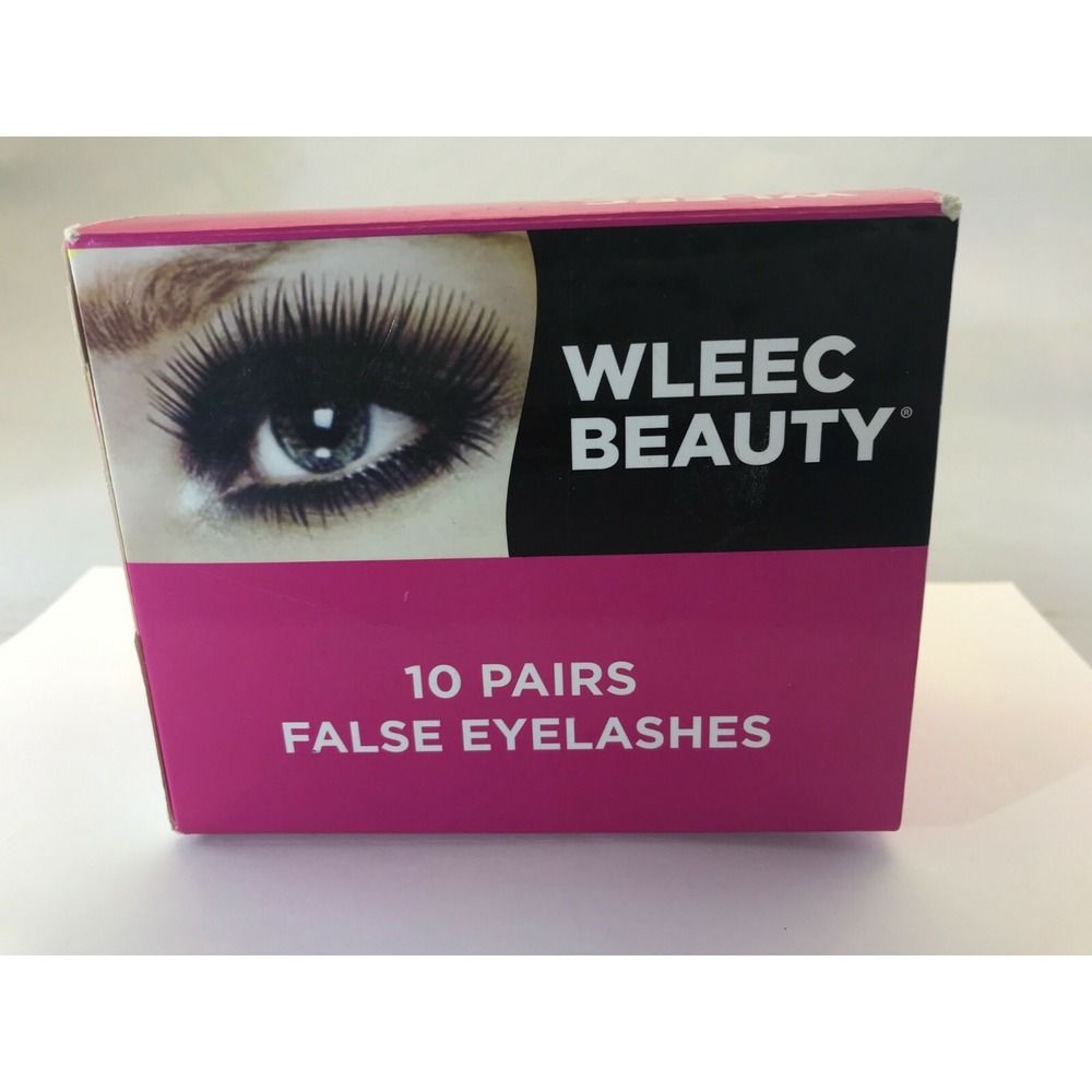 NIB WLEEC Beauty Set 10 Pairs of False Fake Eyelashes Eye Lashes Various Styles‎